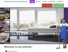 Tablet Screenshot of pradashomeservices.com